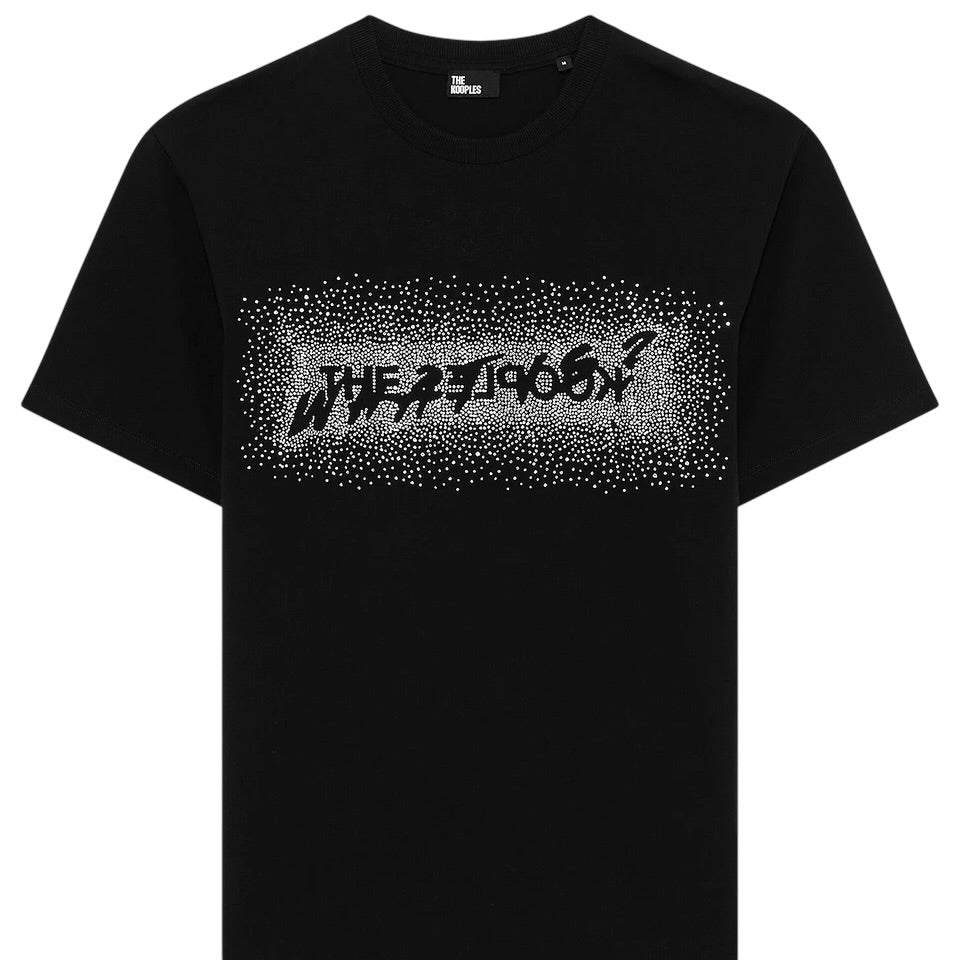 T-shirt The Kooples What Is Noir Strass