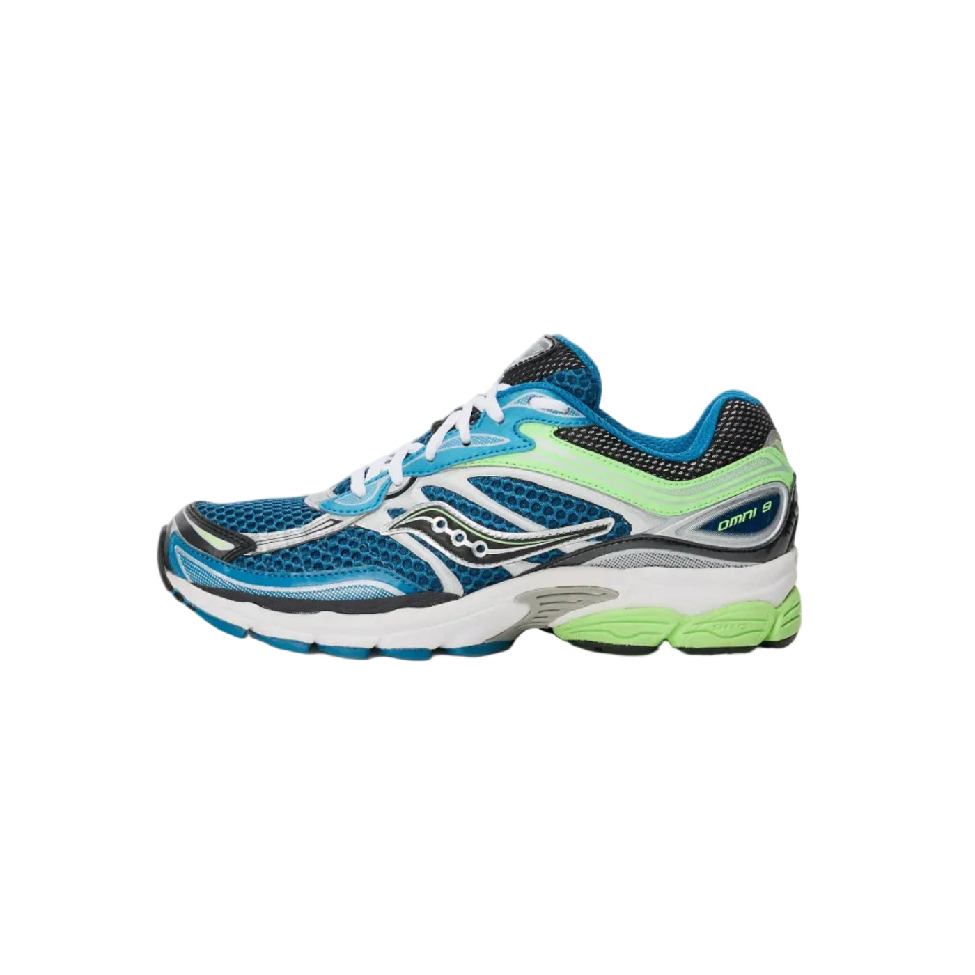 Baskets Saucony Omni 9 Blue/Lime