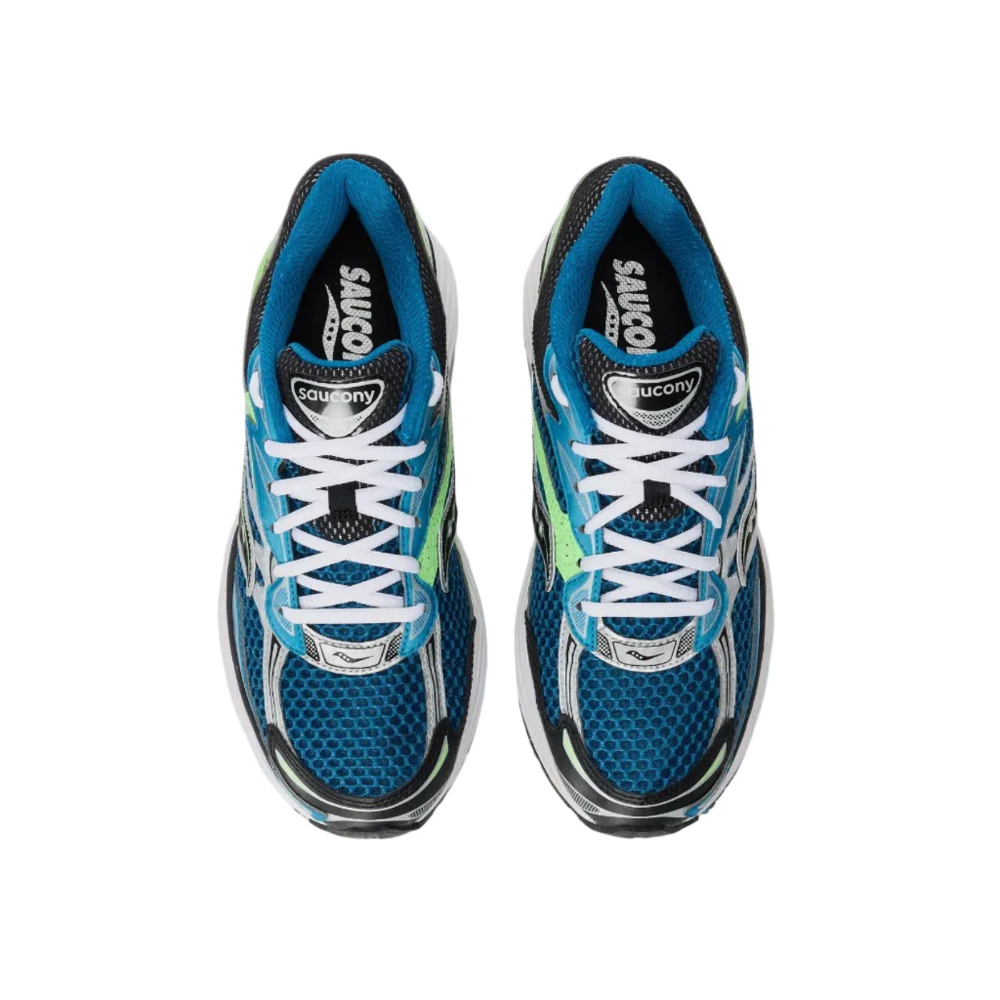 Baskets Saucony Omni 9 Blue/Lime
