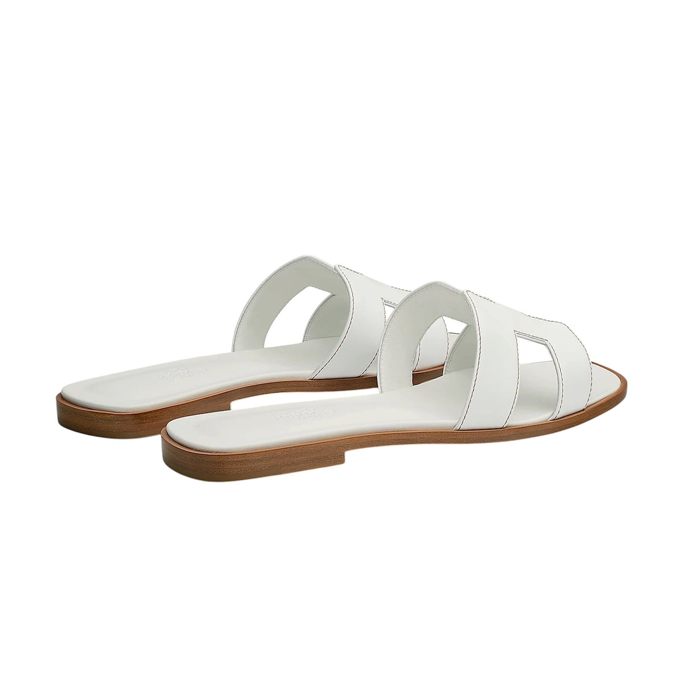 Claquettes Hermès Blanche