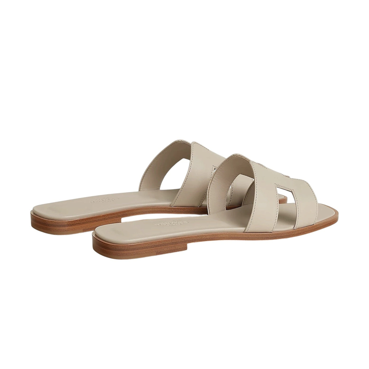 Claquettes Hermès Beige