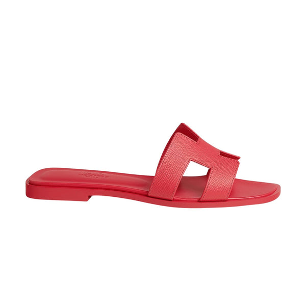 Claquettes Hermès Rouge